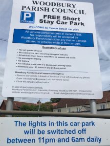 car park sign